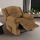 Poltrona Do Papai Reclinável Melim Power Touch Massagem Pu Ca