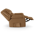 Poltrona Do Papai Reclinável Melim Power Touch Massagem Pu Ca