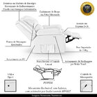 Poltrona Do Papai Reclinável Melim Power Touch Massagem Pu Fh