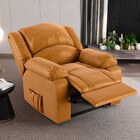 Poltrona Do Papai Reclinável Melim Power Touch Massagem Pu Fh