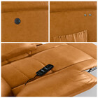 Poltrona Do Papai Reclinável Melim Power Touch Massagem Pu Fh