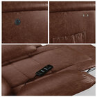 Poltrona Do Papai Reclinável Melim Power Touch Massagem Pu Ma