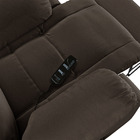 Poltrona Do Papai Reclinável Melim Power Touch Massagem Pu Ma