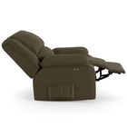 Poltrona Do Papai Reclinável Melim Power Touch Massagem Velud