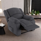 Poltrona Do Papai Reclinável Melim Power Touch Massagem Velud