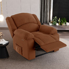 Poltrona Do Papai Reclinável Melim Power Touch Usb Veludo Ter