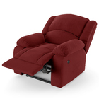 Poltrona Do Papai Reclinável Melim Power Touch Usb Veludo Ver