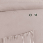 Poltrona Do Papai Reclinável Melim Power Touch Veludo Rosê Fh