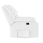 Poltrona Do Papai Reclinável Melim Zero Wall Pu Branco Fh1 -