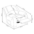 Poltrona Do Papai Reclinável Melim Zero Wall Pu Fh1 - D'rossi