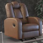 Poltrona Do Papai Reclinável Montana - Marrom Corino