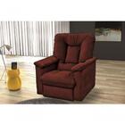 Poltrona Do Papai Reclinável Motorizada Porsche - Veludo Vinho