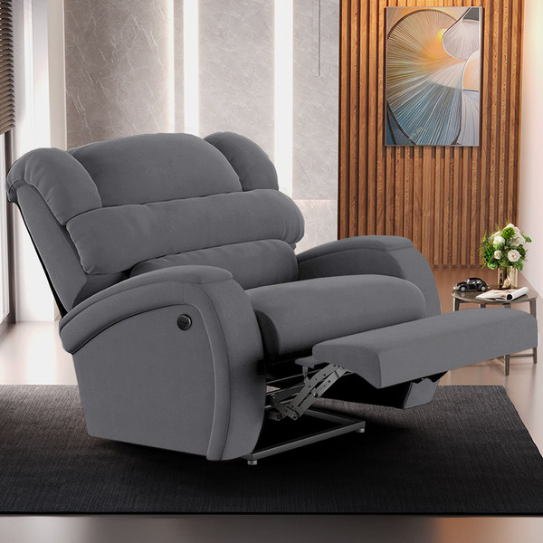 Poltrona Do Papai Reclinável Napoli Controle Power Elétrico V