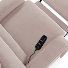 Poltrona Do Papai Reclinável Napoli Elétrica Botão Led Massag