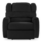 Poltrona Do Papai Reclinável Napoli Elétrica Botão Led Pu Pre