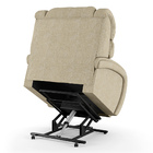 Poltrona Do Papai Reclinável Napoli Elevação Lift Elétrico Li