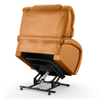 Poltrona Do Papai Reclinável Napoli Elevação Lift Elétrico Pu