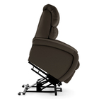 Poltrona Do Papai Reclinável Napoli Elevação Lift Elétrico Pu