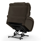 Poltrona Do Papai Reclinável Napoli Elevação Lift Elétrico Pu