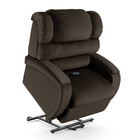 Poltrona Do Papai Reclinável Napoli Elevação Lift Elétrico Pu
