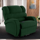 Poltrona Do Papai Reclinável Napoli Elevação Lift Elétrico Ve