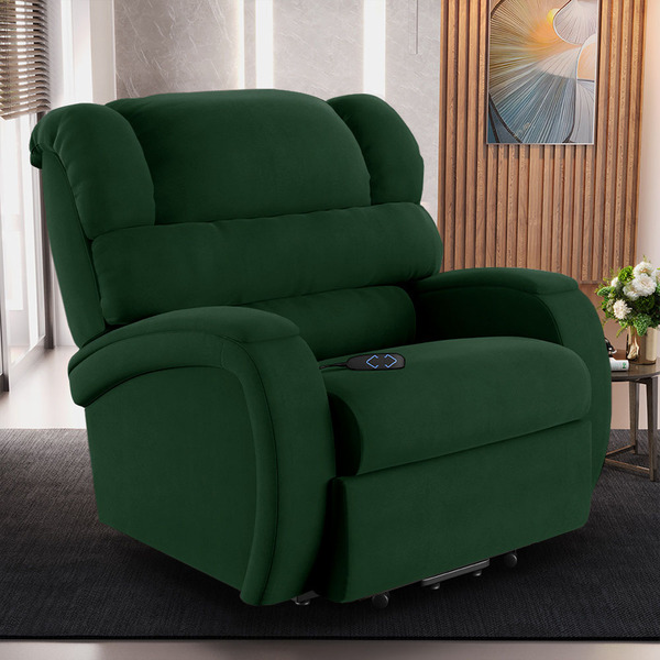 Poltrona Do Papai Reclinável Napoli Elevação Lift Elétrico Ve