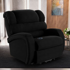 Poltrona Do Papai Reclinável Napoli Elevação Lift Elétrico Ve