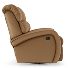 Poltrona Do Papai Reclinável Napoli Glider Giratória Pu Caram