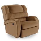 Poltrona Do Papai Reclinável Napoli Glider Giratória Pu Caram