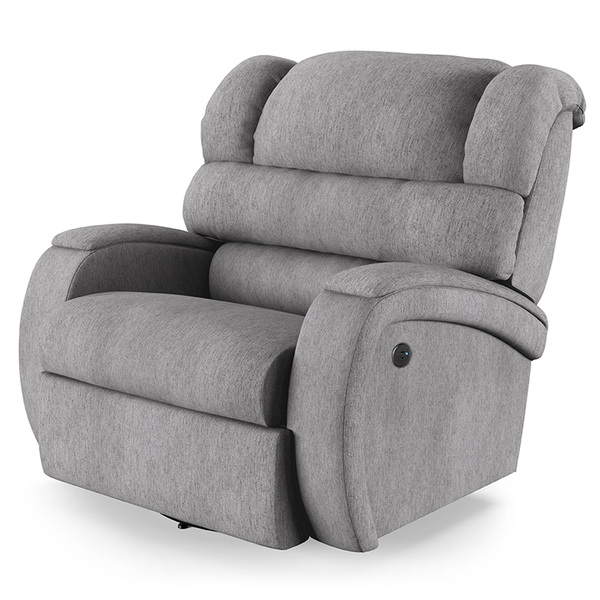 Poltrona Do Papai Reclinável Napoli Glider Giratória Usb Linh