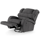 Poltrona Do Papai Reclinável Napoli Glider Giratória Usb Linh