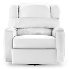 Poltrona Do Papai Reclinável Napoli Glider Giratória Usb Pu B