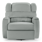 Poltrona Do Papai Reclinável Napoli Glider Giratória Usb Pu C