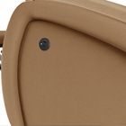 Poltrona Do Papai Reclinável Napoli Glider Giratória Usb Pu C