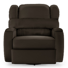 Poltrona Do Papai Reclinável Napoli Glider Giratória Usb Pu F