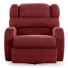 Poltrona Do Papai Reclinável Napoli Glider Giratória Usb Velu