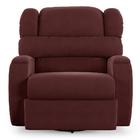 Poltrona Do Papai Reclinável Napoli Glider Giratória Usb Velu