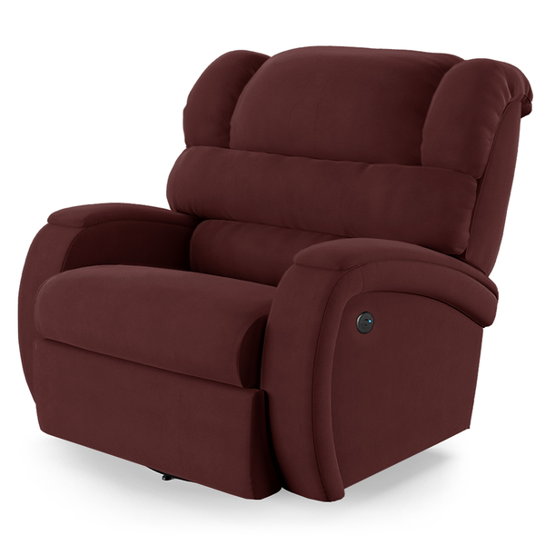 Poltrona Do Papai Reclinável Napoli Glider Giratória Usb Velu