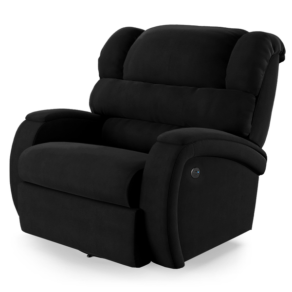 Poltrona Do Papai Reclinável Napoli Glider Giratória Usb Velu