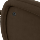 Poltrona Do Papai Reclinável Napoli Glider Giratória Usb Velu