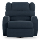 Poltrona Do Papai Reclinável Napoli Glider Giratória Usb Velu