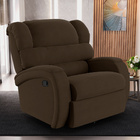 Poltrona Do Papai Reclinável Napoli Glider Giratória Veludo M