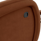 Poltrona Do Papai Reclinável Napoli Glider Giratória Veludo T