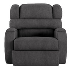 Poltrona Do Papai Reclinável Napoli Manual Gatilho Linho Graf