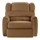 Poltrona Do Papai Reclinável Napoli Manual Gatilho Pu Fh1 - D