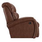 Poltrona Do Papai Reclinável Napoli Manual Gatilho Pu Marrom