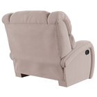 Poltrona Do Papai Reclinável Napoli Manual Gatilho Veludo Fh1