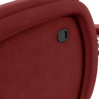 Poltrona Do Papai Reclinável Napoli Manual Gatilho Veludo Ver