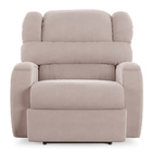 Poltrona Do Papai Reclinável Napoli Power Elétrica Veludo Ros