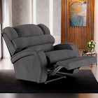 Poltrona Do Papai Reclinável Napoli Power Touch Linho Fh1 - D